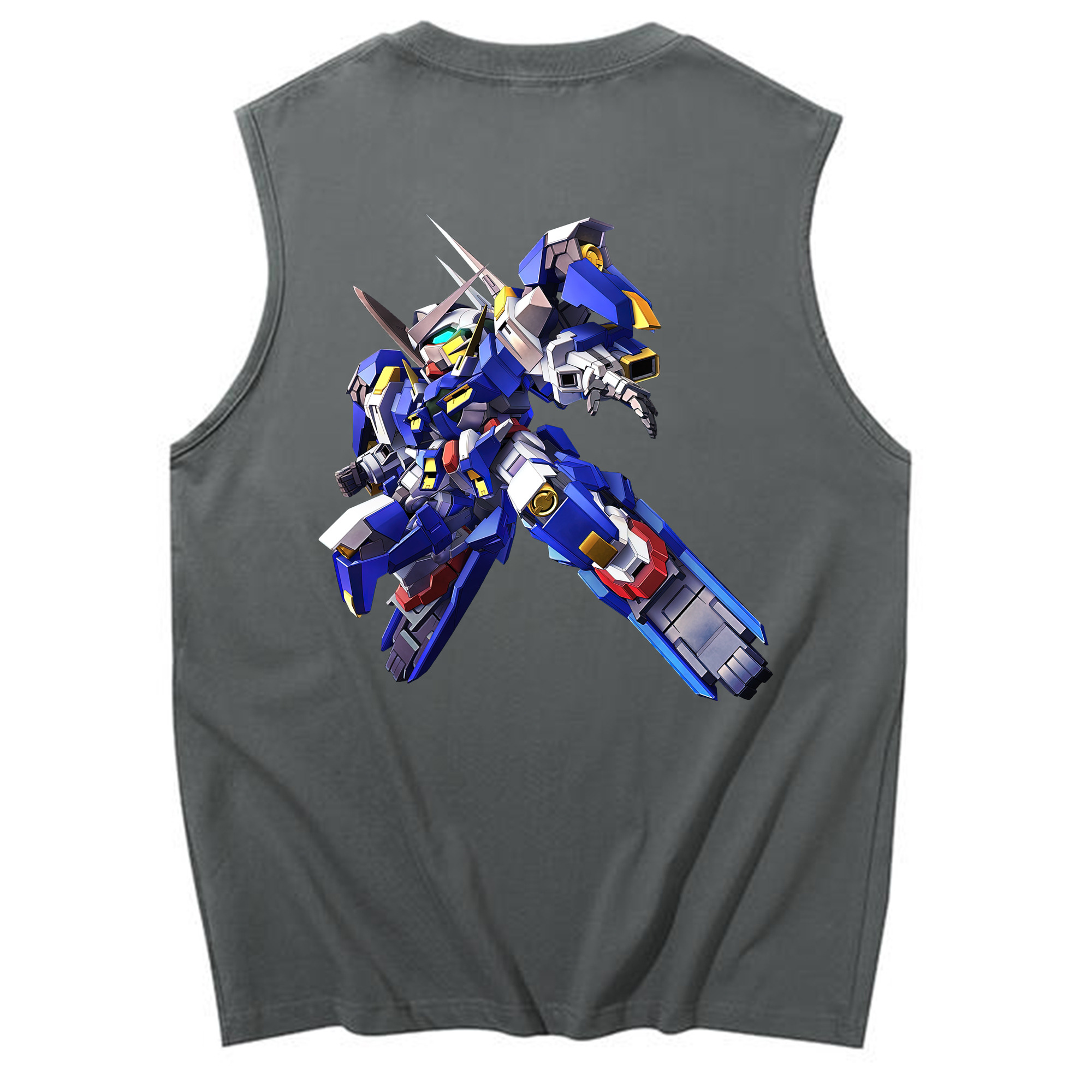 （画像用） 機動戦士ガンダム Mobile Suit Gundam コットン100％タンクトップ（背面プリント）